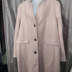 DKNY Women's Soft Pink Trench Coat